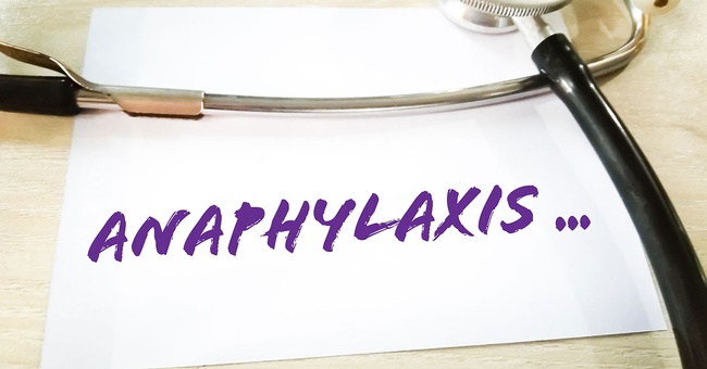 Anaphylaxis © Shutterstock