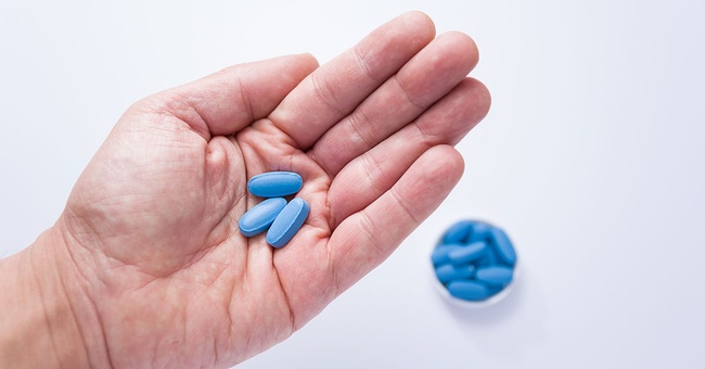 Blaue Tabletten. © Shutterstock