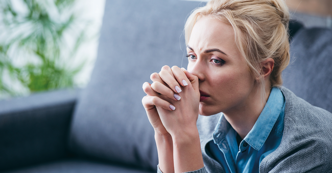 Angespannte Frau © iStock