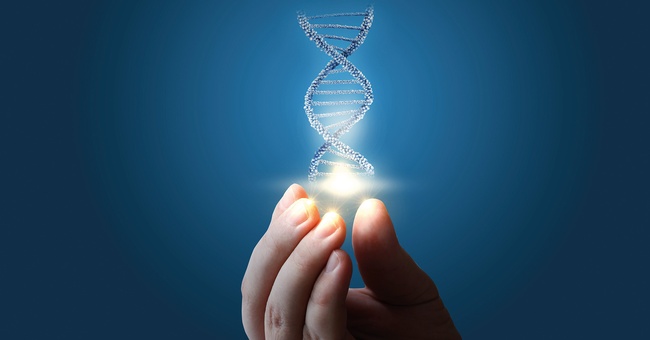 Bild eines DNA-Strangs. © iStock