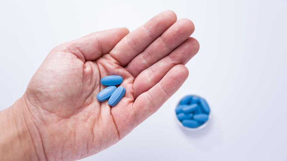 Blaue Tabletten. © Shutterstock